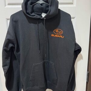 Black Subaru WRX Hoodie for Men